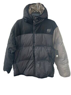 G59 Records $uicideBoy$ Poly Down Jacket Hooded Black Men's Size XL NWT